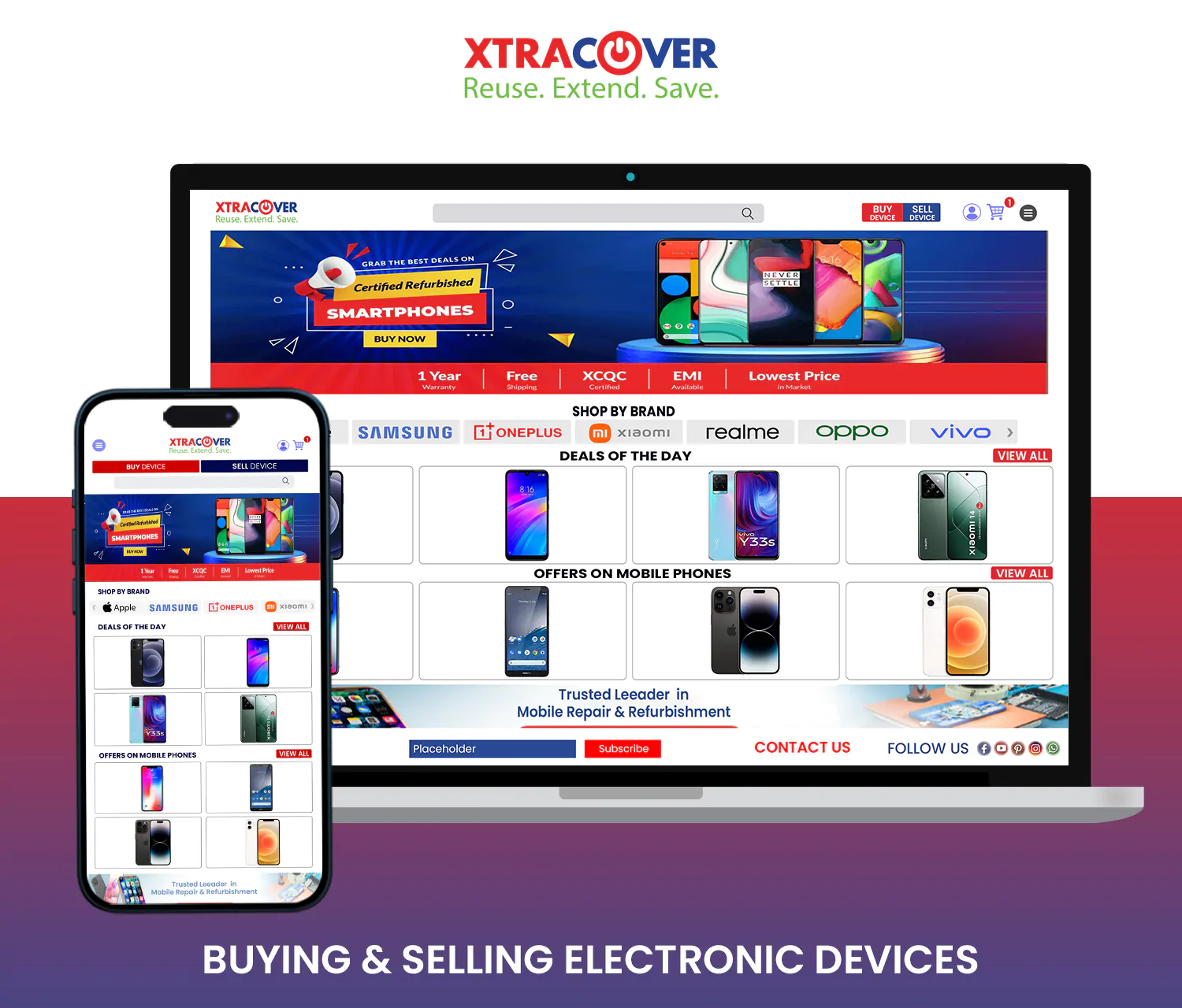 Xtracover: Ecom store