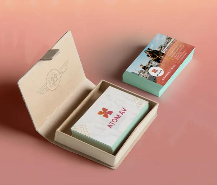 ATOM AV | Branding and Identity Design