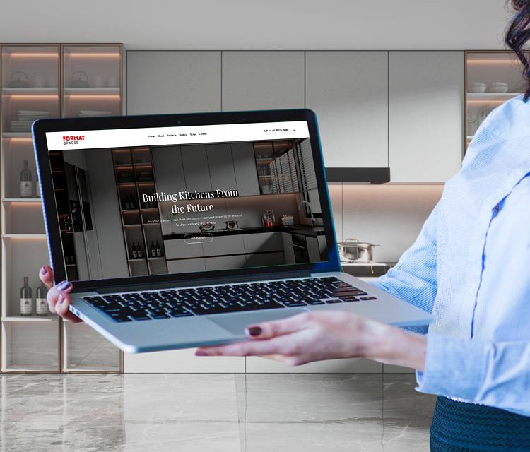 Corporate Website Design: Format Spaces