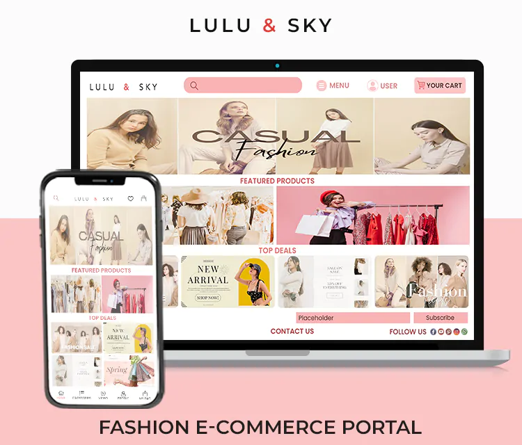 E-Commerce Website for Online Fashion