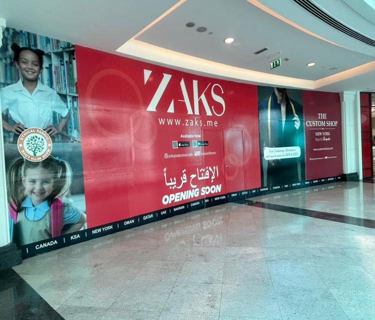 Storefront Design & Branding: Pre-Opening ZAKS